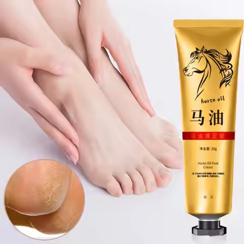 1/3/5PCS Natural Horse Oil Hand Foot Care Premium Cream Dry Skin Hands Feet Repairing Balm Cracked C