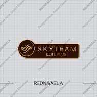SkyTeam Alliance Elite Plus Frequency Flyer Vinyl Stickers Outdoor Waterproof Suitcase Stickers Wate