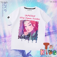 KPop Demon Hunters Movie Tshirt HUNTR/X Mira for Kids Fashion Printing T-shirt Unisex Boys and Girls