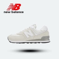 New Balance ผู้หญิง รองเท้ากีฬา nb574 คลาสสิค แท้ forum low ระบายอากาศได้ นิวบาลานซ์แท้ รองเท้าวิ่ง ผู้ชาย สีเทาสีขาว