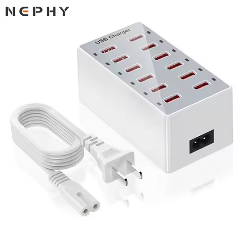 EU US UK AU Wall Desktop Power Adapter USB Charger Station Dock For Mobile Phone iPad Macbook Laptop