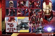 啡盒未開 Hot Toys 1/4 鐵甲奇俠 馬克3 豪華版 人偶 QS012