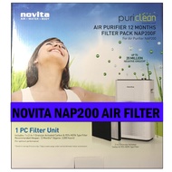 [Air Filter] Novita NAP200 Air Purifier 12 Months Filter Pack