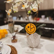 Car assessories interior Diffuser JTC Vehicle air freshener Yellow "Oud Wood"Scented Tablet Car Perf