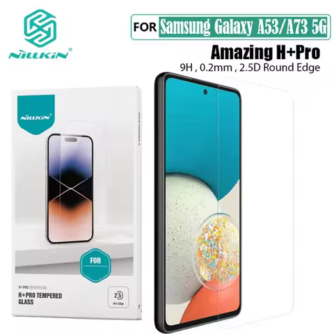 For Samsung Galaxy A53 5G Tempered Glass Screen Protector Nillkin H+PRO 2.5D 0.2mm Anti-Explosion Gl