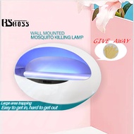 BSBOSS Electric Mosquito Killer Lamp Wall Mounted Energy Saving LED Ultraviolet Lamp LED nyamuk 壁挂式L