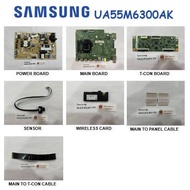 SAMSUNG FULL HD TV UA55M6300AK 55M6300AK Power Board BN44-00872D Main BN41-02575A T-Con TT5461B07-1-