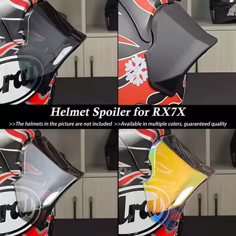 Motorcycle Helmet Spoiler Rear Trim Helmet Spoiler High-quality for Arai RX-7X RX7X VZ-Ram RX7V RX7 
