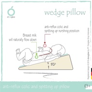 Dogglee wedge pillow with case Baby pillow anti gumoh Baby latex pillow