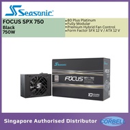 Seasonic Focus SPX 750 PSU 750W 80 Plus Platinum / Fully Modular /Hybrid Silent Fan / SFX 12 V / ATX
