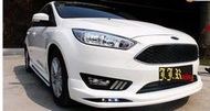 **J.J.RACING 空力套件量販店** FORD FOCUS 掀背款 MK3.5 前下巴(不含霧燈) 側裙-小包圍