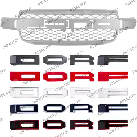 4 Letters（Can Be Used For Modification）Fit For FORD RANGER Grill Pickup Truck For Raptor Style 2022 