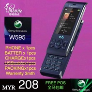 Original Sony Ericsson W595i 2nd Renew.Set Telefon 原装索尼爱立信 W595 二手翻新手机、