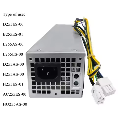 Original PSU for Dell 3020 7020 9020 T7100 255W Power Supply L255AS-00 D255AS-00 H255AS-00 H255ES-01