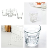 Swedish Design Snaps Glass / Shots Glass Liquid Serving Glass , 50 ML / Coffee Shots / Espresso Shots