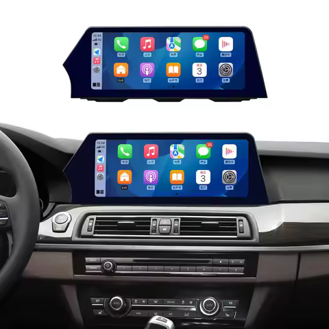 12.3'' New Style Touch Monitor E60 F10 Android Screen Carplay for BMW F10 CCC CIC NBT DVD Multimedia