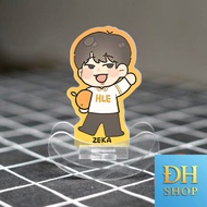 Keychain, Standee, Hologram Swinging Model HLE25 Zeus Peanut Zeka Viper Delight Chibi Study Desk and