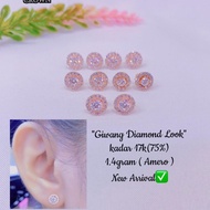 Anting Fashion Wanita Model Bulat Amero