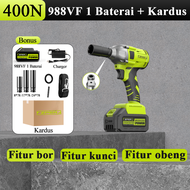 ZPER Brushless cordless impact impact wrench impact baterai impact wrench Mobil Impact Baterai Mesin