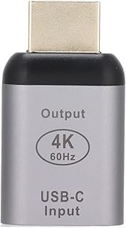 Type C to HDMI Adapter - 4K 60Hz Video Converter, Aluminum Shell for Streaming to HDTVs, Projectors,
