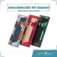 James Donkey RS6 Hot-Swap Mechanical Keyboard 2.4G/Bluetooth/Wired RGB 96% Layout Keyboard