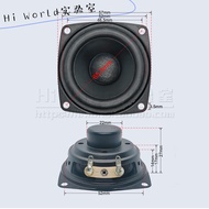 8 Euro 5W 57mm Square Speaker Rubber Edge 16-Core Internal Magnet 7cm 8R5W Bluetooth Speaker Full Fr