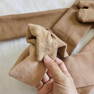 VỚ LÔNG TẤT LÓT LÔNG ủ kem - (Vớ đùi 48cm). Hàng loại 1 lông dày. Chống nắng giữ ấm thấm hút mồ hôi