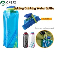 CHLIZ Foldable Water Container, Bicycle Travel Camping Water Bag, Portable Hiking Cycling Plastic Water Can