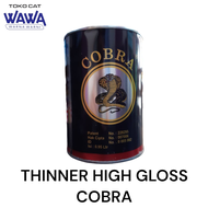 Thinner Cobra hitam pengencer cat duco cat pu clear gloss daya kilap tinggi galon/kaleng