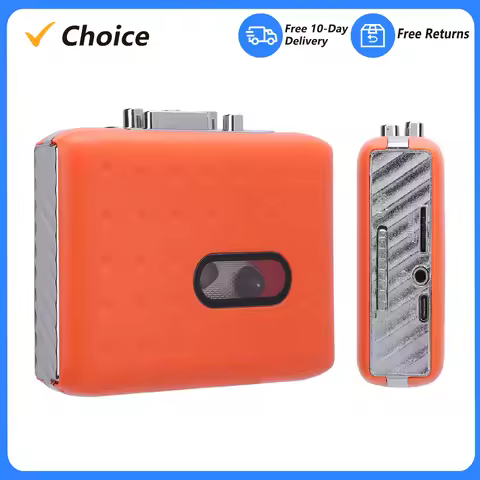 Cassette Player Cassette To Digital Converter 3.5mm Headphone Jack Fast Forward and Rewind with Buil