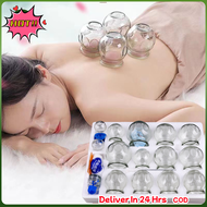 12PCS BODY CUPPING SET | Health & Wellness Products | Ventosa Glass Ventosa Set | Cupping Therapy Se
