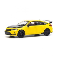 Poprace PR640062 1/64 Honda Civic FL5 TYPE-R Sunlight Yellow Diecast Scale Model Car