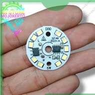Diskon!! TERBARU!!! PCB Allumunium Lampu Round LED SMD 2835 Putih 10.000hrs AC 220V Super Terang Sep