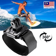 Wrist Band Mounts SMALL Hand Strap Belt Band 360 Degree Rotation Arm Camera Holder Tripod For GoPro 
