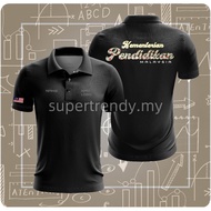 Tshirt Guru Baju Lelaki Dewasa Polo Jersey KPM 2024 New Design T Shirt Guru Malaysia Baju Lelaki T Shirt Viral Saiz Besar Jersey Quick Dry Polo Shirt