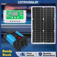 4000W 12V To 110V/220V Solar Panel System Solar Power Generator for RV Camper