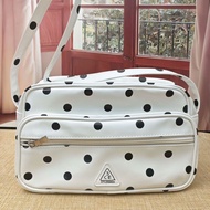 Hot Sale Recommendation [3ce] Sanxiyu Cosmetic Bag Polka Dot Pocket Motorcycle Bag Beauty Merchandis