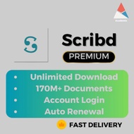 (24/7 fast) Scribd Premium Account – Fast Unlock Documents SCRIBD v5 | Unlimited Download
