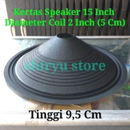 Termurah Kertas Daun Conus Speaker 15 Inch Coil 2 Inch 5 Cm 50 Mm