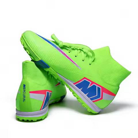 999Y High Quality Mens Soccer Shoes Outdoor TF/FG Training Football Sneakers Non-slip Youth Turf Soc