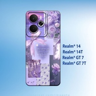Silicone Realme 14 - Realme 14T - Realme GT 7 - Realme GT 7T _Casing case Flexible Thick black clear