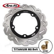 Arashi CNC Rear Brake Disc Disk Rotor For HONDA NC750S NC 750 S / DCT 2014-2021 / NC750X NC 750 X 20