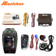 Manlubao I C3【พร้อม Siren】รถ Liquid LCD Key Trunk Release Push Start ปุ่มระบบเครื่องยนต์หยุดไฟ LED ร