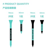 Xnells Golf Plastic Short Tee Playing Field Short Tee Wooden Nail Wood Tee Short Ball Nail Short Pin