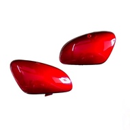 MERAH C70 battery box - honda C70 red battery box Cover - C70 battery Cover set right left red