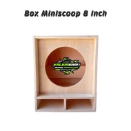 Miniscoop 8 inch Speaker Box