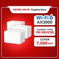 Mercusys AX3000 Whole Home Mesh WiFi 6 Router System Halo H80X (2-Pack) (Powered by TP-Link)