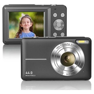 (EBTN) 1080P Full HD Digital Camera 44MP Compact Camera 2.4 Inch LCD Screen 16X Digital Zoom Camera Mini Video Camera