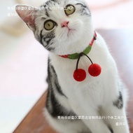 Pet Cat Cherry Collar Cat Cat Collar Cute Cat Collar Kitten Collar Little Milk Cat Collar Cute202601
