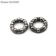 [RE] 2 x Bicycle Rear Wheel Axle 1/4 Inch x 7 Ball Bearing Cages Pair  Bike ♥R♥